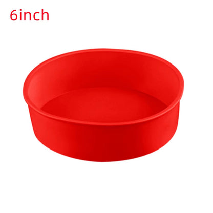 CiruBake – Nonstick Silicone Round Cake Mold Set