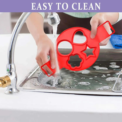 PanCrafter – Silicone Egg & Pancake Ring Set