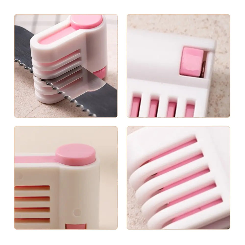 LoafLuxe – 2PCS Adjustable Bread & Cake Slicer Set