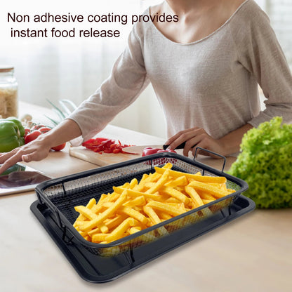 Crispaire – Non-Stick Mesh Frying & Baking Tray