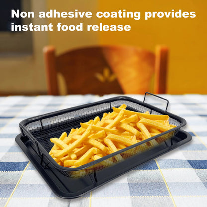 Crispaire – Non-Stick Mesh Frying & Baking Tray