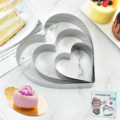 SweetForm – 3-Piece Stainless Steel Mousse