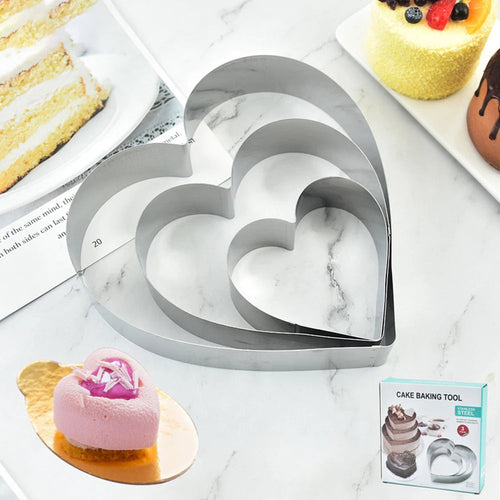 SweetForm – 3-Piece Stainless Steel Mousse