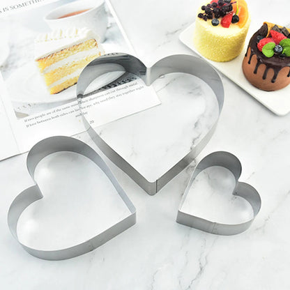 SweetForm – 3-Piece Stainless Steel Mousse
