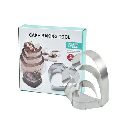 SweetForm – 3-Piece Stainless Steel Mousse