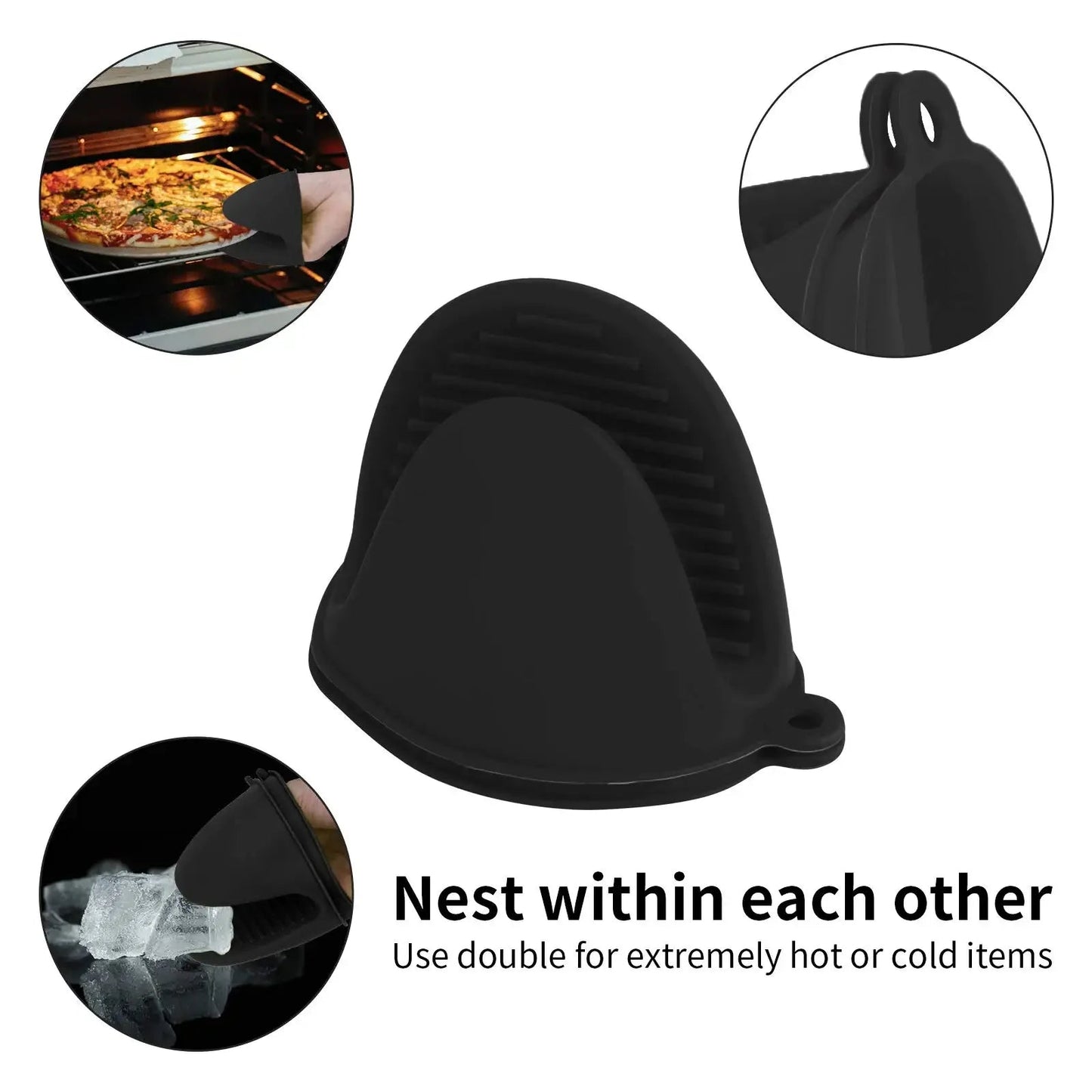 HeatNix – Silicone Oven Mitts Kit