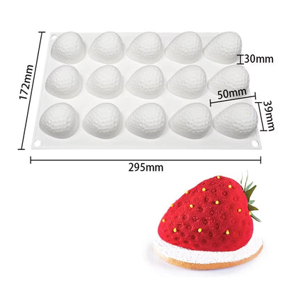 Strawvelle – Silicone Dessert Mold Kit