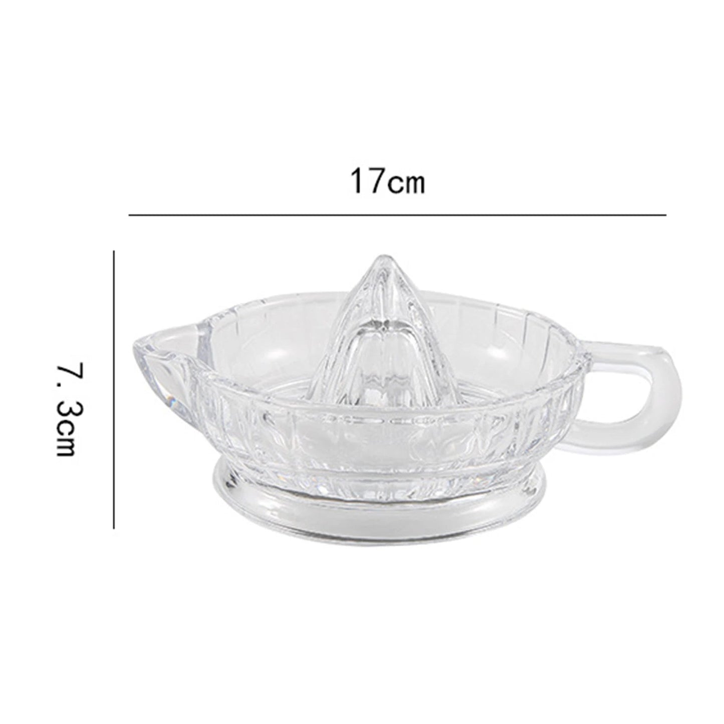 Citrava – Manual Glass Fruit Juice Squeezer