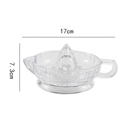 Citrava – Manual Glass Fruit Juice Squeezer