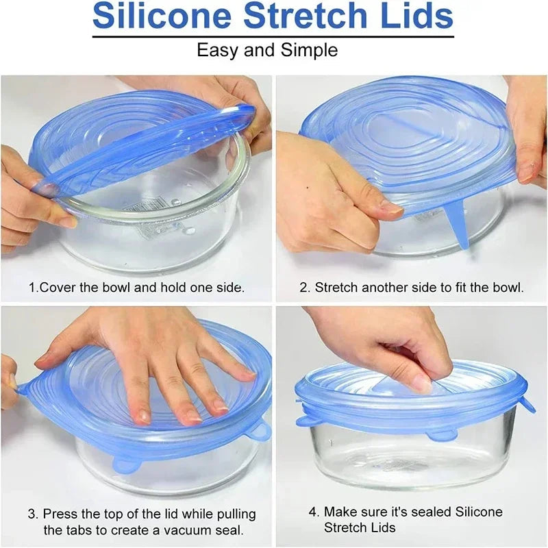 Sealora – Reusable Silicone Stretch Lids