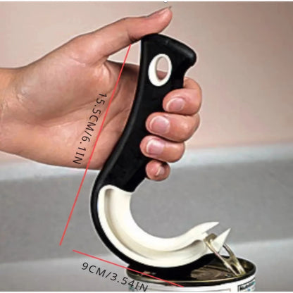 CanLift – Black Hook Style Finger-Safe Can Opener