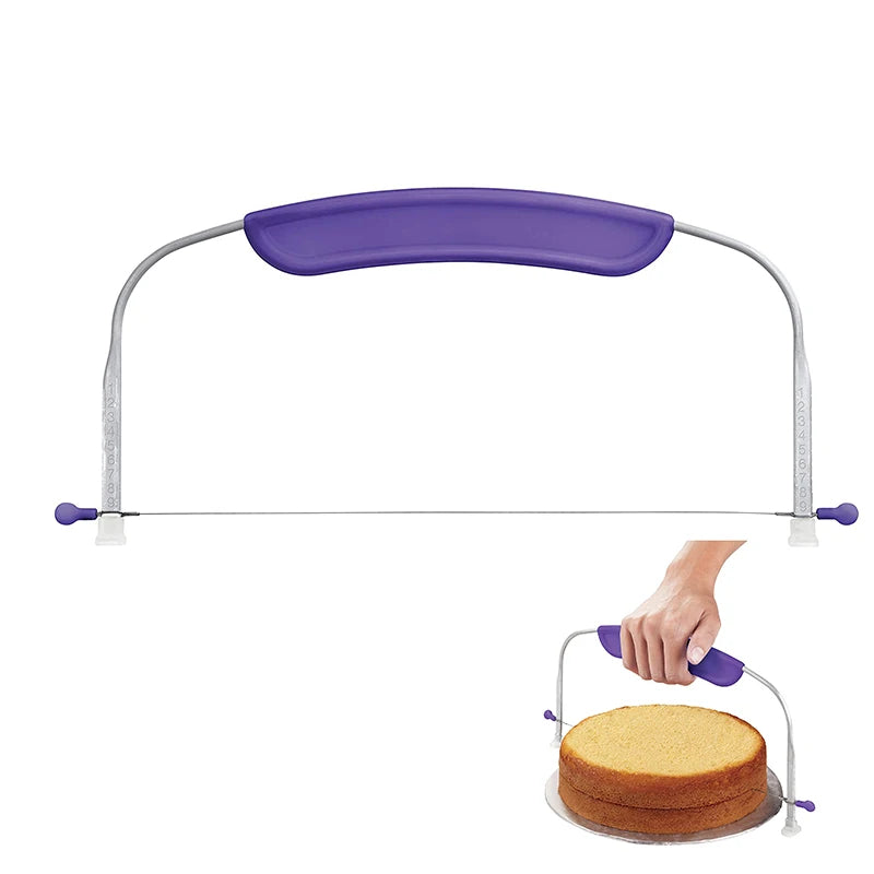 LayerLift – Adjustable Cake Leveler with Wire Cutter