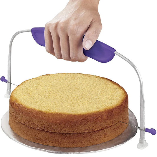 LayerLift – Adjustable Cake Leveler with Wire Cutter