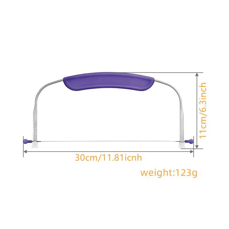LayerLift – Adjustable Cake Leveler with Wire Cutter