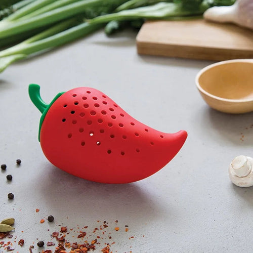 SpiceScoop – Chili-Shaped Silicone Spice Infuser