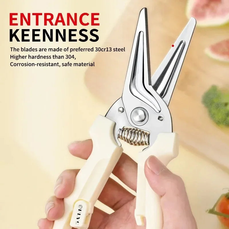 CuttyEase – Labor-Saving Stainless Steel Kitchen Shears