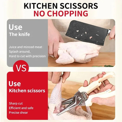 CuttyEase – Labor-Saving Stainless Steel Kitchen Shears