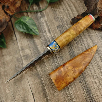 EdgeBloom – Composite Steel Fixed Blade Paring & Meat Knife