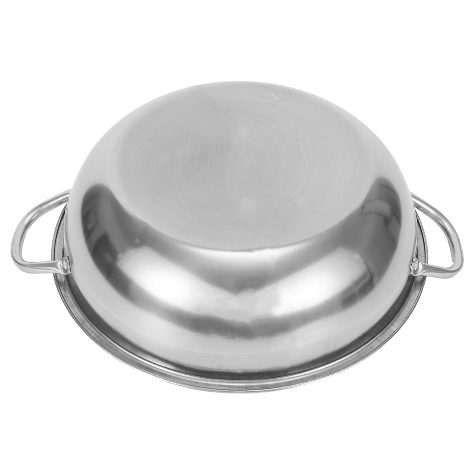 HotDuoza – 30cm Stainless Steel Twin Divided Hot Pot Cooker