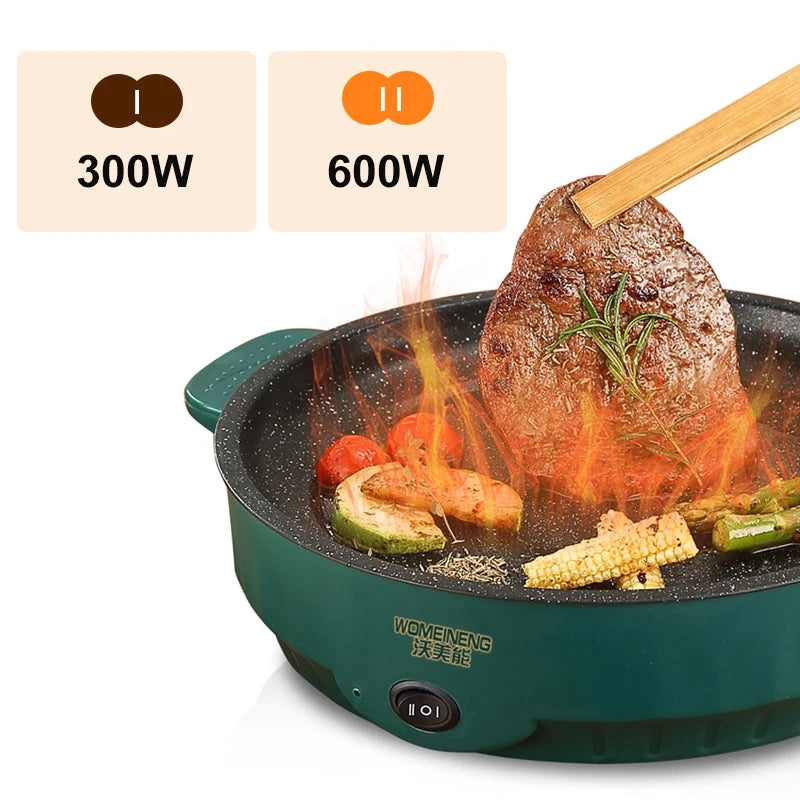 VoltSizzla – Electric MultiCooker Non-Stick Frying Pan
