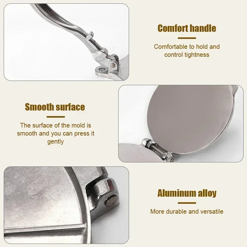 PressTortia – 16cm Manual Tortilla & Dough Press