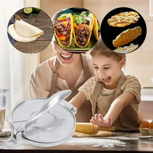 PressTortia – 16cm Manual Tortilla & Dough Press