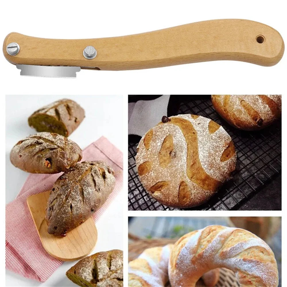 CrustSlasha – Bread Scoring Lame & Dough Slashing Tool Set