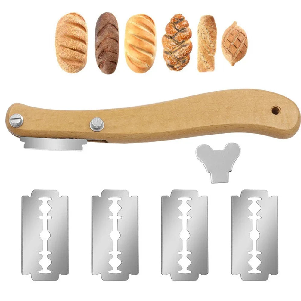CrustSlasha – Bread Scoring Lame & Dough Slashing Tool Set