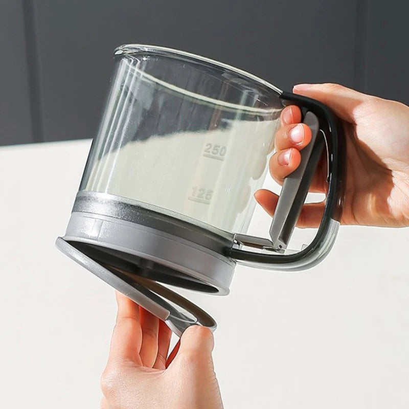 SiftMatea – Handheld Semi-Automatic Flour & Sugar Sieve