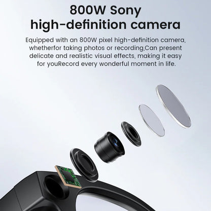 VisionPro – 4K Smart Camera Glasses