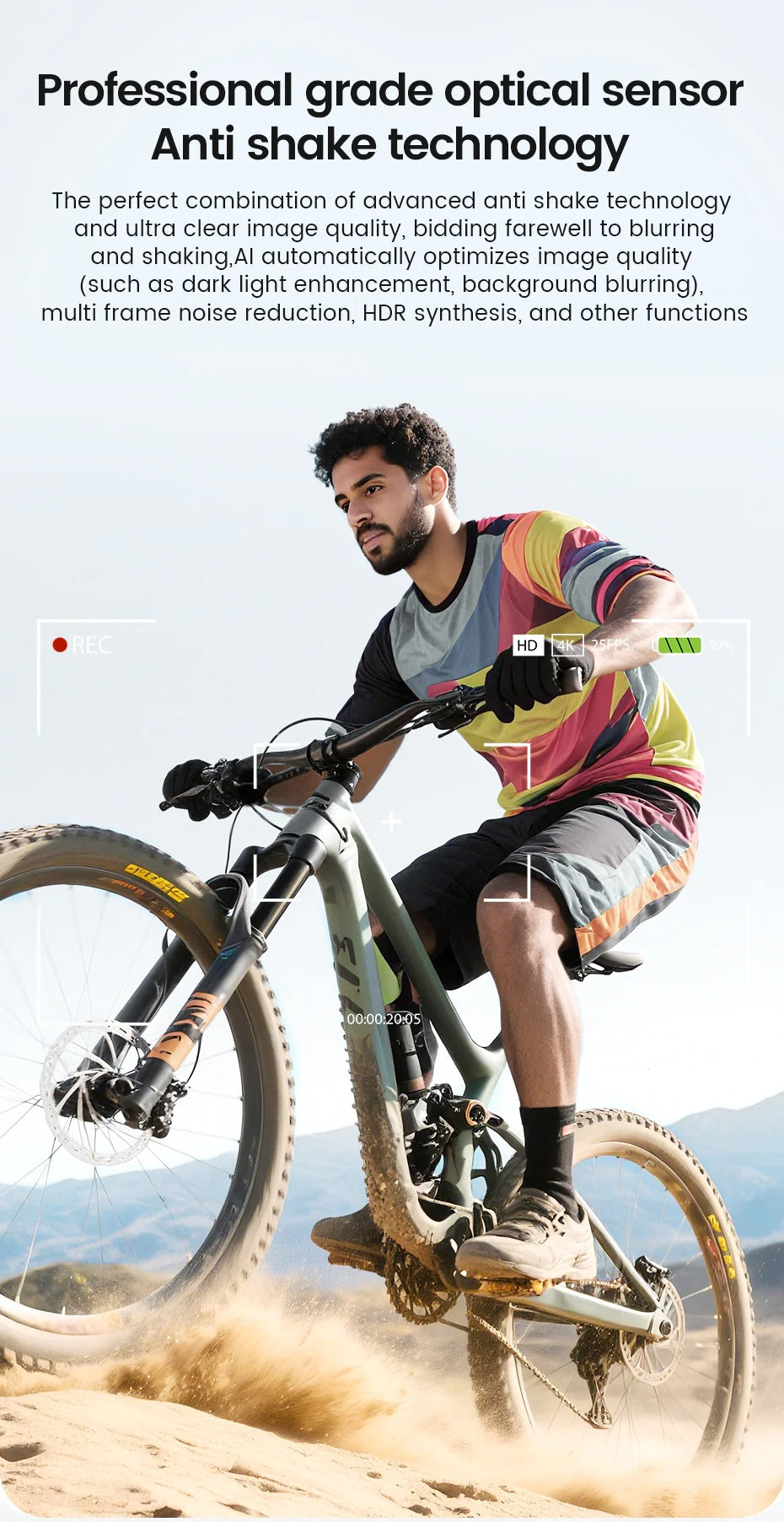 VisionPro – 4K Smart Camera Glasses