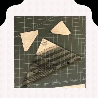 Slotted Quilting Ruler - Cut Perfect Triangles